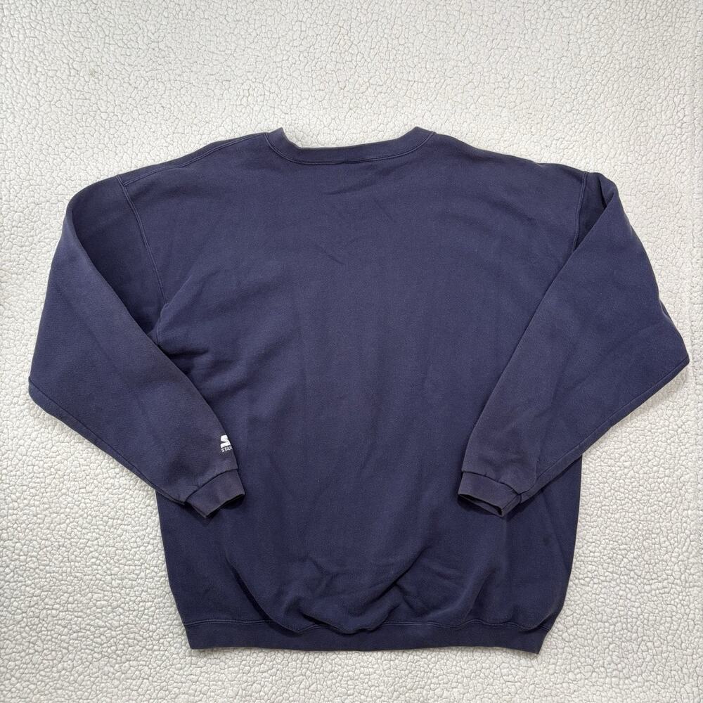 Vintage MIAMI DOLPHINS Starter Embroidered Sweatshirt Size XXL V Neck Spellout - Picture 5 of 8